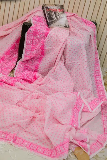 [0130] Pink Kotta Cottton Sharee