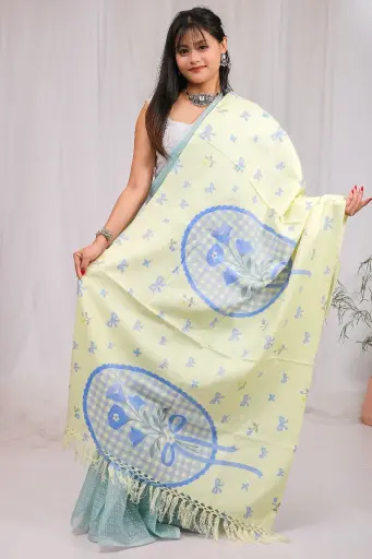 [1003] Shawl Digital Print 0008