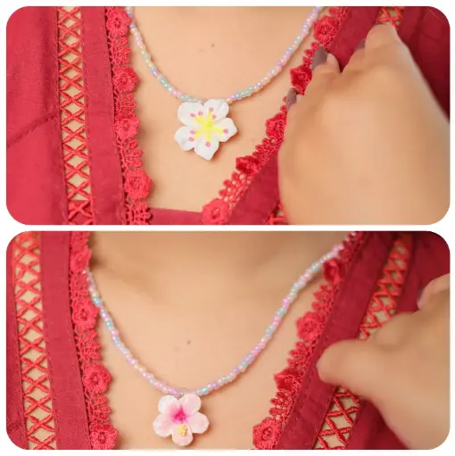 Small Beads Floral Chain