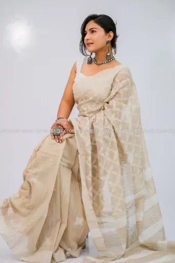 [0118] Tashar Silk Hand Work Sharee